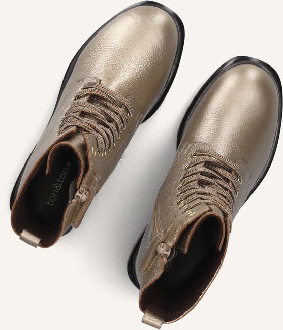Bronzen TON & TON Enkelboots KAJA Bronzen TON & TON Enkelboots KAJA - large