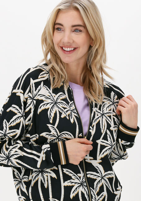 Zwarte SCOTCH & SODA Jack ALLOVER PRINTED REVERSIBLE BOMBER - large