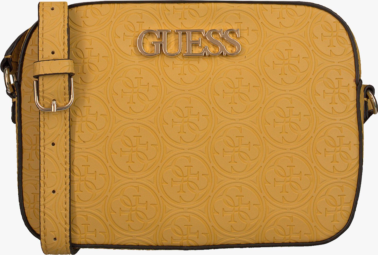 Gele GUESS KAMRYN CROSSBODY TOP ZIP Schoudertas Omoda