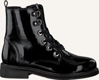 Zwarte BRAQEEZ Veterboots PERLA PLEUN - medium