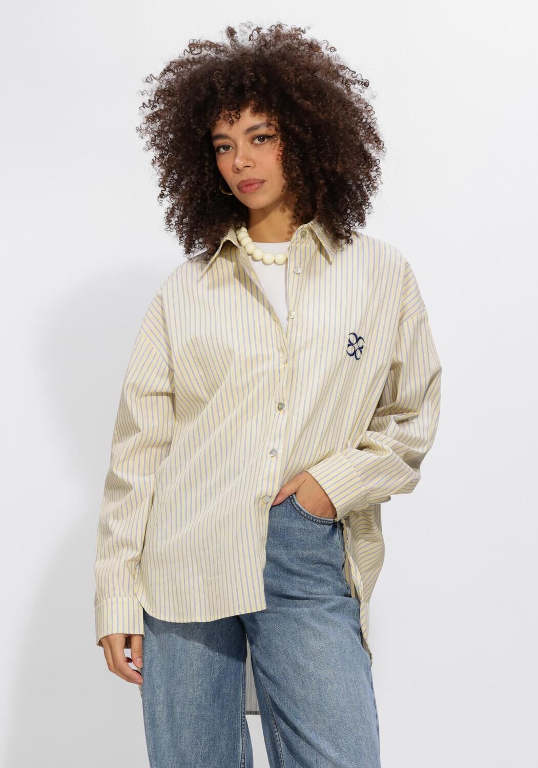 Butter yellow COUCOU Blouses MOON BLOUSE - large