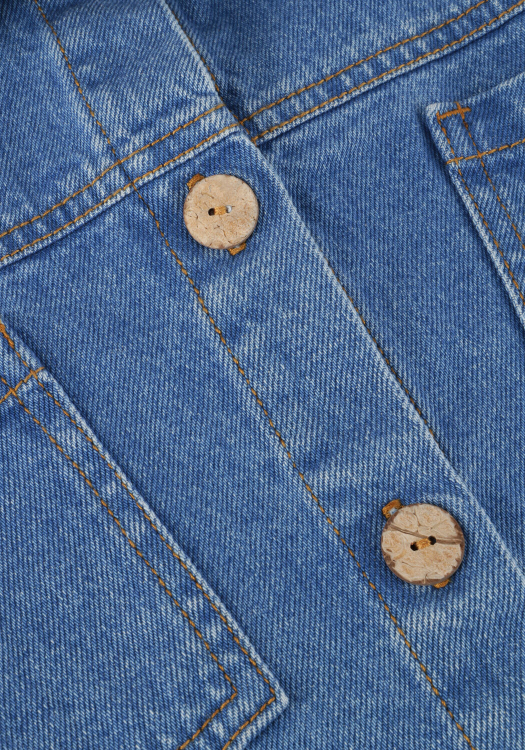 Blauwe PLAY UP Spijkerjas JACKET DENIM - large