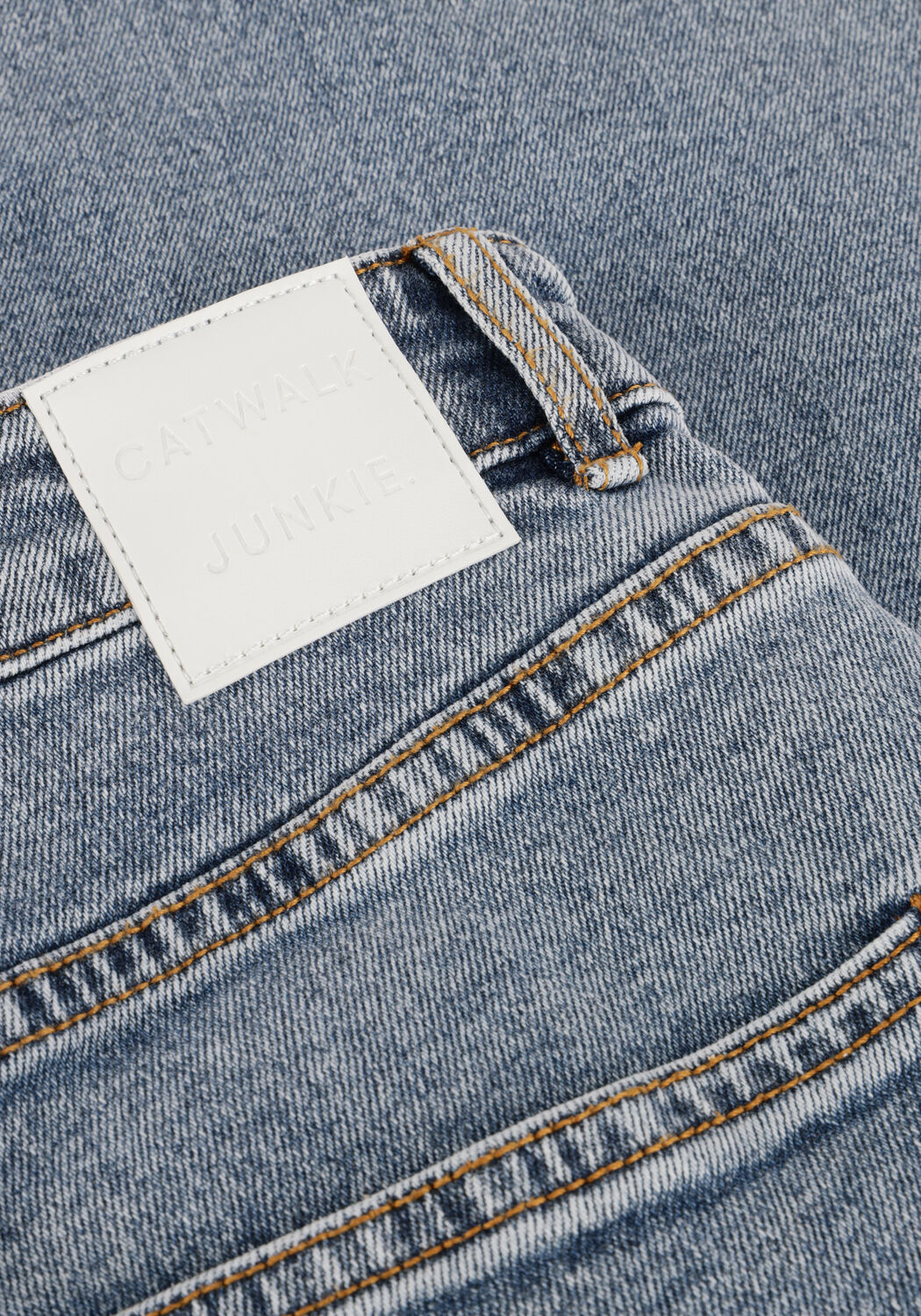 Blauwe CATWALK JUNKIE Wide jeans LOOSE FIT JEANS - large