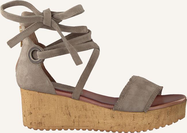Beige OMODA Sandalen met hak 722007 Beige OMODA Sandalen met hak 722007 - large