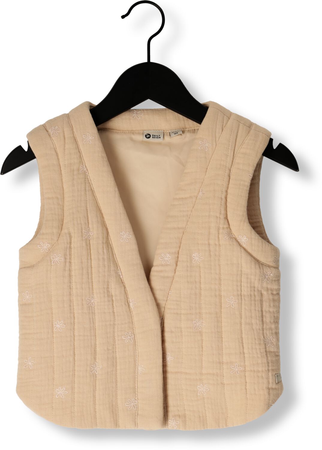 DAILY7 Meisjes Blazers Gilet Embroidery Beige