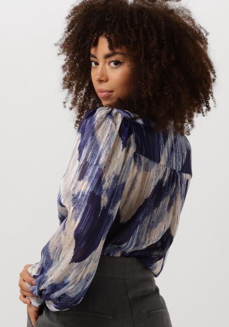 Blauwe NUKUS Blouses PRESTONIA BLOUSE - large