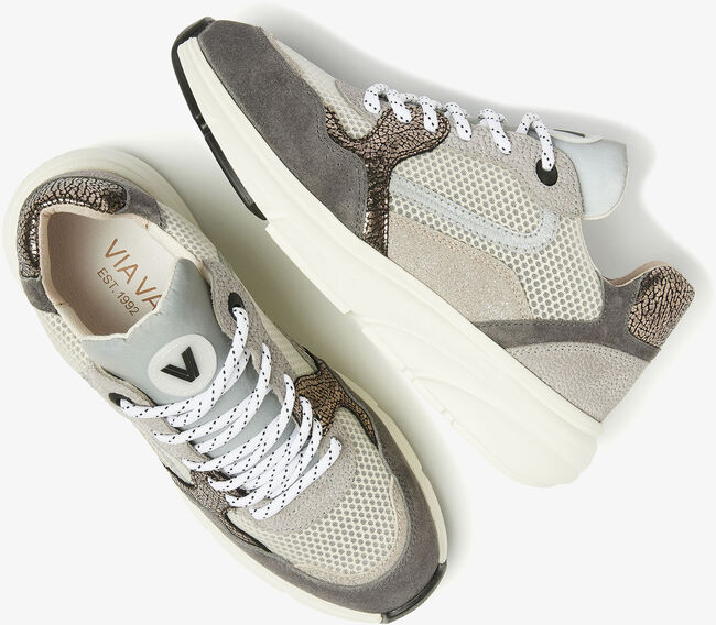 Grijze VIA VAI Lage sneakers VIC CELIA - large