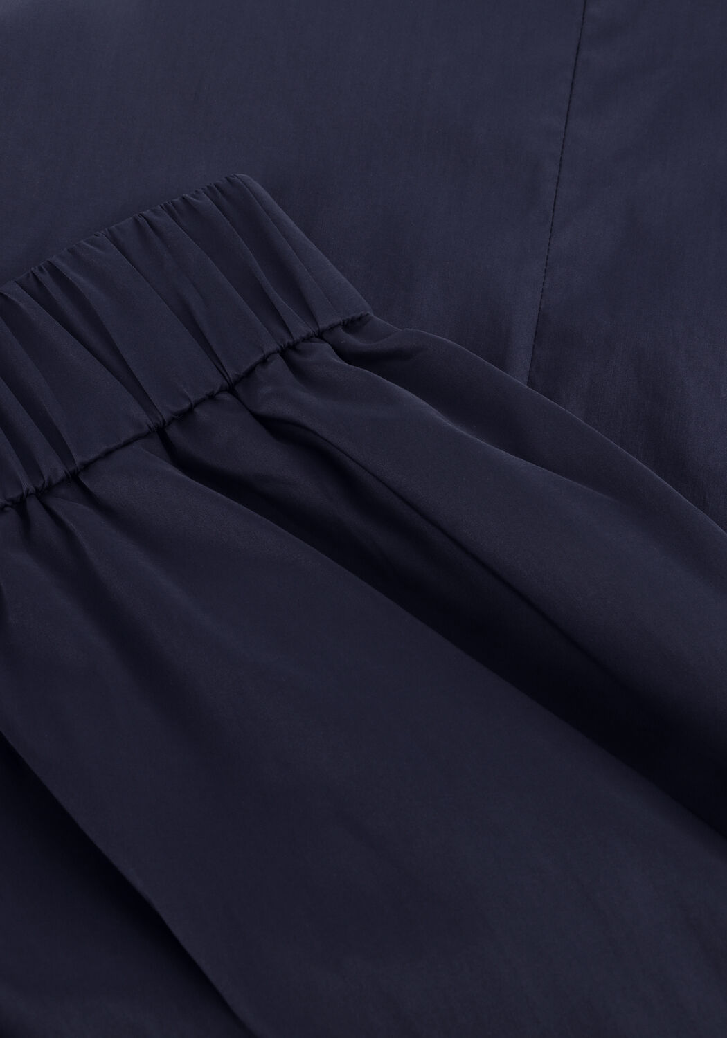 Blauwe NEO NOIR Rokken YARA LONG POPLIN SKIRT - large