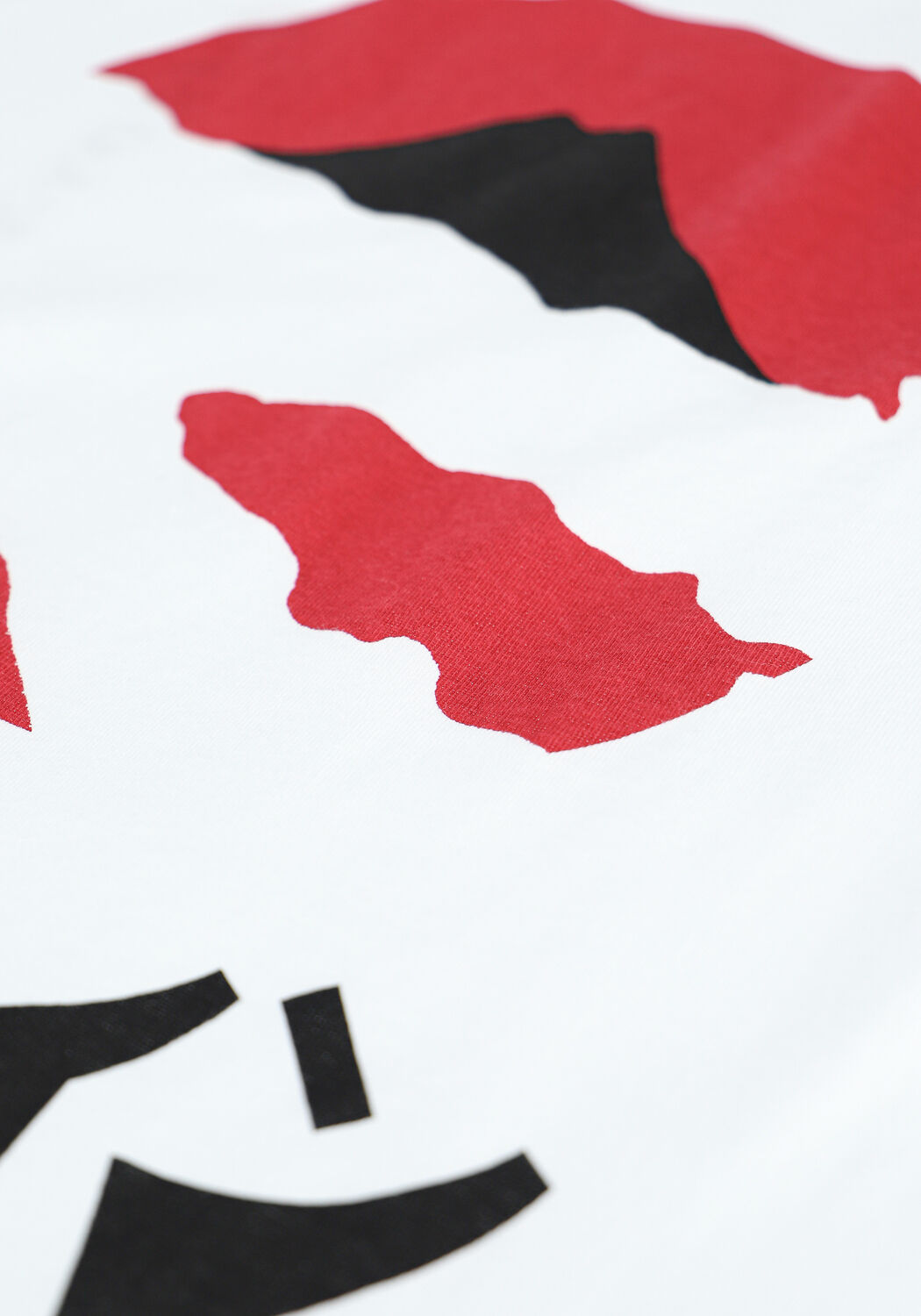 Witte EDWIN T-shirt KAMIFUIJ TSLAC - large