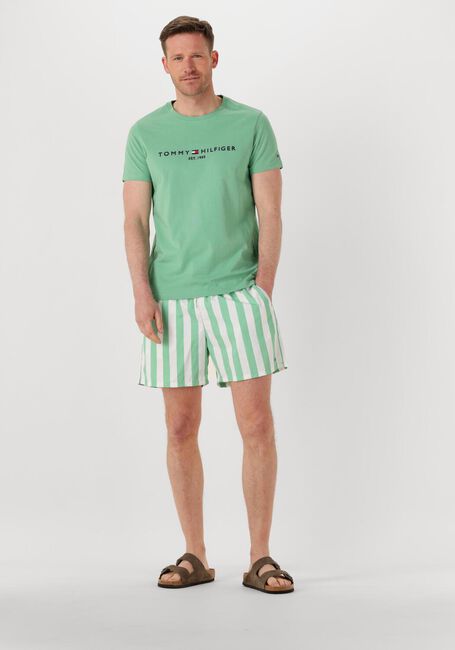 Groene TOMMY HILFIGER Zwembroeken MEDIUM DRAWSTRING PRINT - large