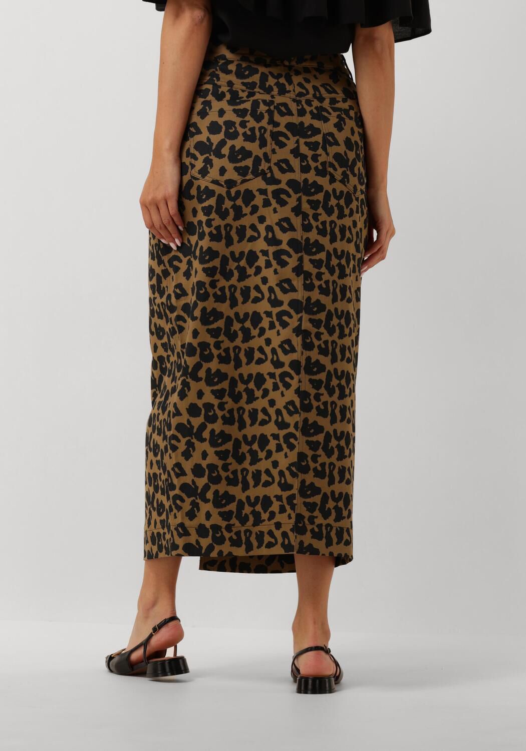 COPENHAGEN MUSE Dames Rokken Cmleora-skirt Leopard
