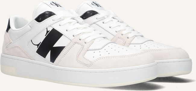Witte CALVIN KLEIN Lage sneakers BASKET CUPSOLE Witte CALVIN KLEIN Lage sneakers BASKET CUPSOLE - large