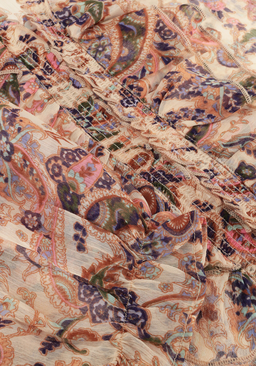 Beige NEO NOIR Blouses IVEY ART PAISELY BLOUSE - large