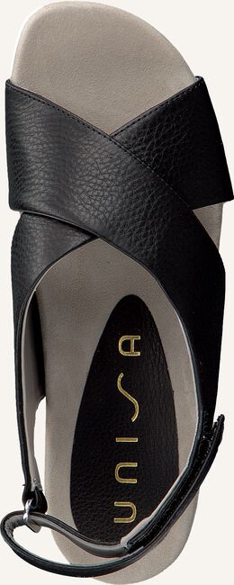 Zwarte UNISA Platte sandalen CESTA Zwarte UNISA Platte sandalen CESTA - large