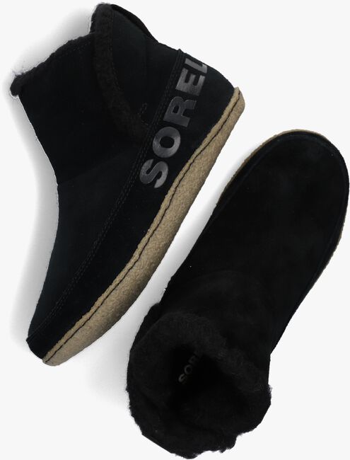Huis Uitstekend goedkeuren Zwarte SOREL Pantoffels NAKISKA BOOTIE | Omoda