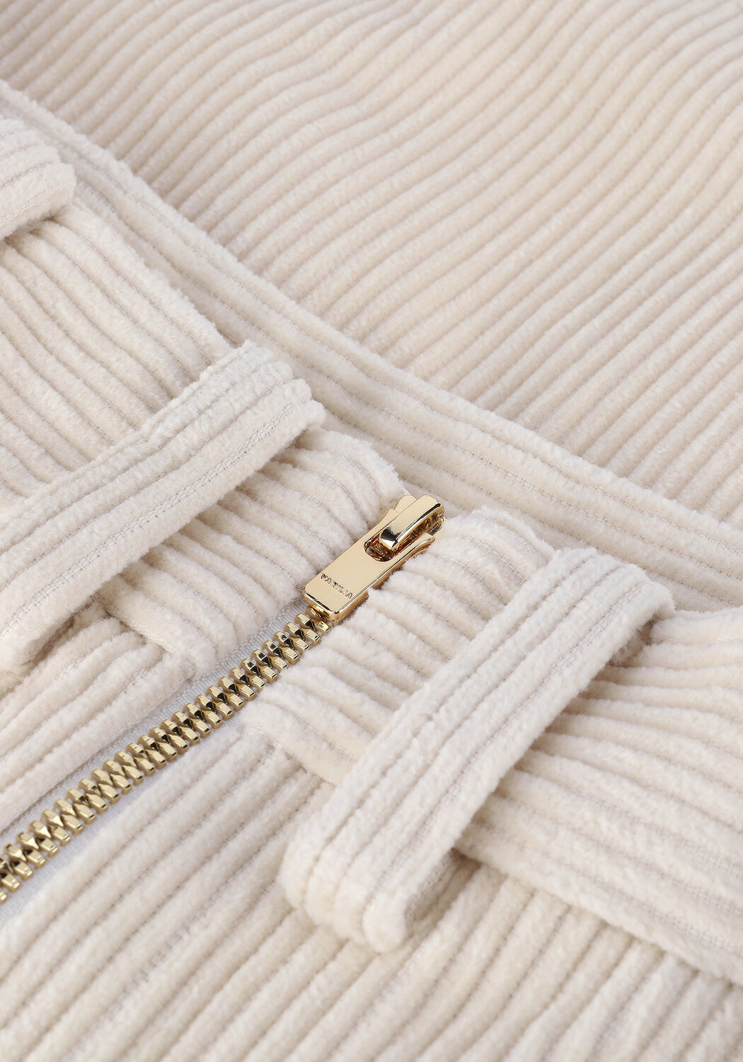 Gebroken wit VANILIA Minirok RIB CORD SKIRT - large