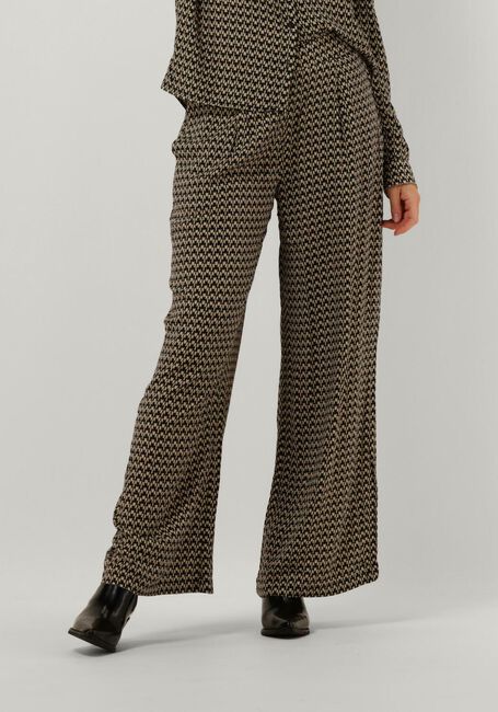 Zwarte BY-BAR Wijde broek MARA GIO PANT - large