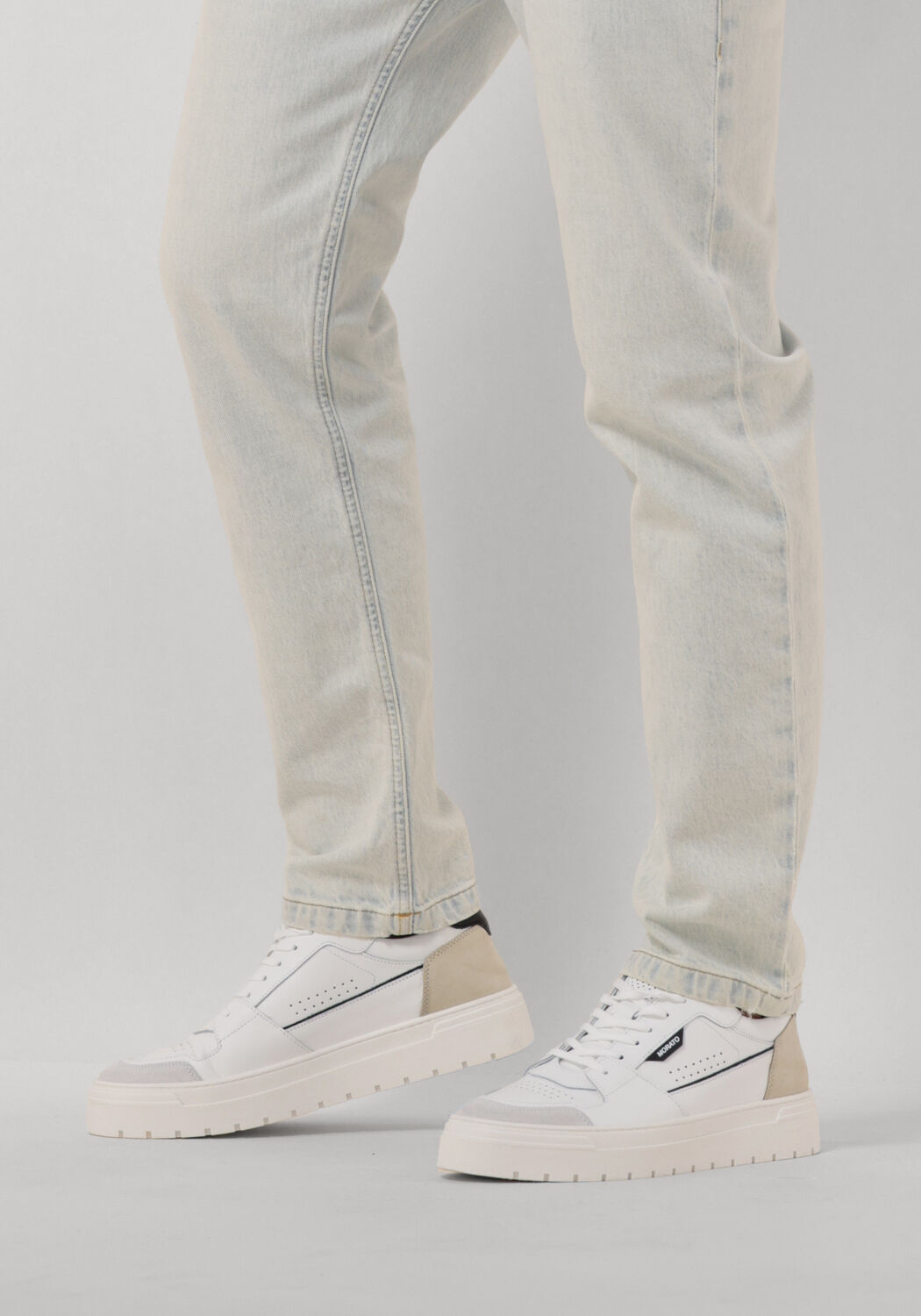 Witte ANTONY MORATO Lage sneakers MMFW01688 - large