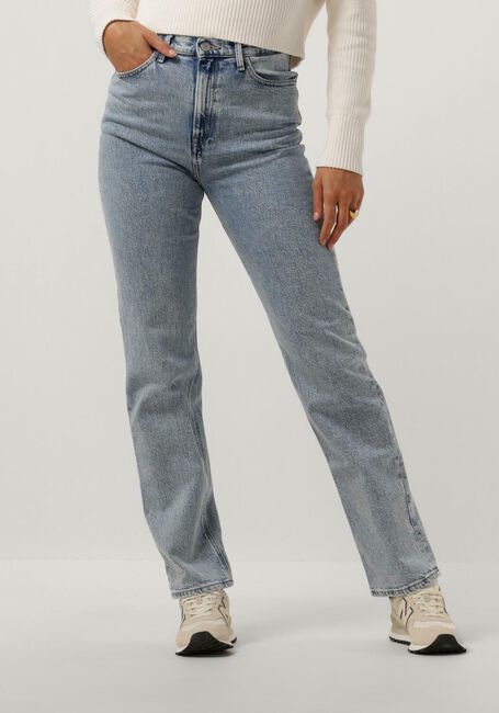 Lichtblauwe TOMMY JEANS Straight leg jeans JULIE UHR STR - large