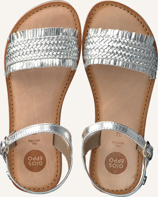 Zilveren GIOSEPPO Platte sandalen SIRACUSA Zilveren GIOSEPPO Platte sandalen SIRACUSA - large