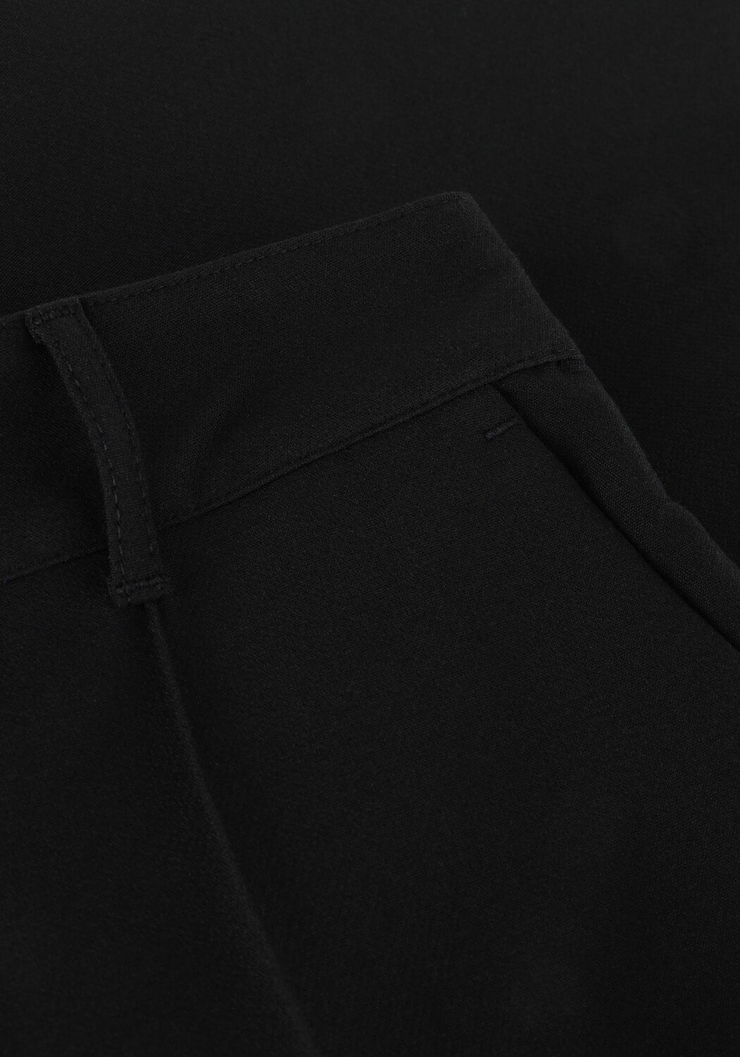 Zwarte JANSEN AMSTERDAM Broeken WQ441 WOVEN HIGH WAISTED SHORT - large