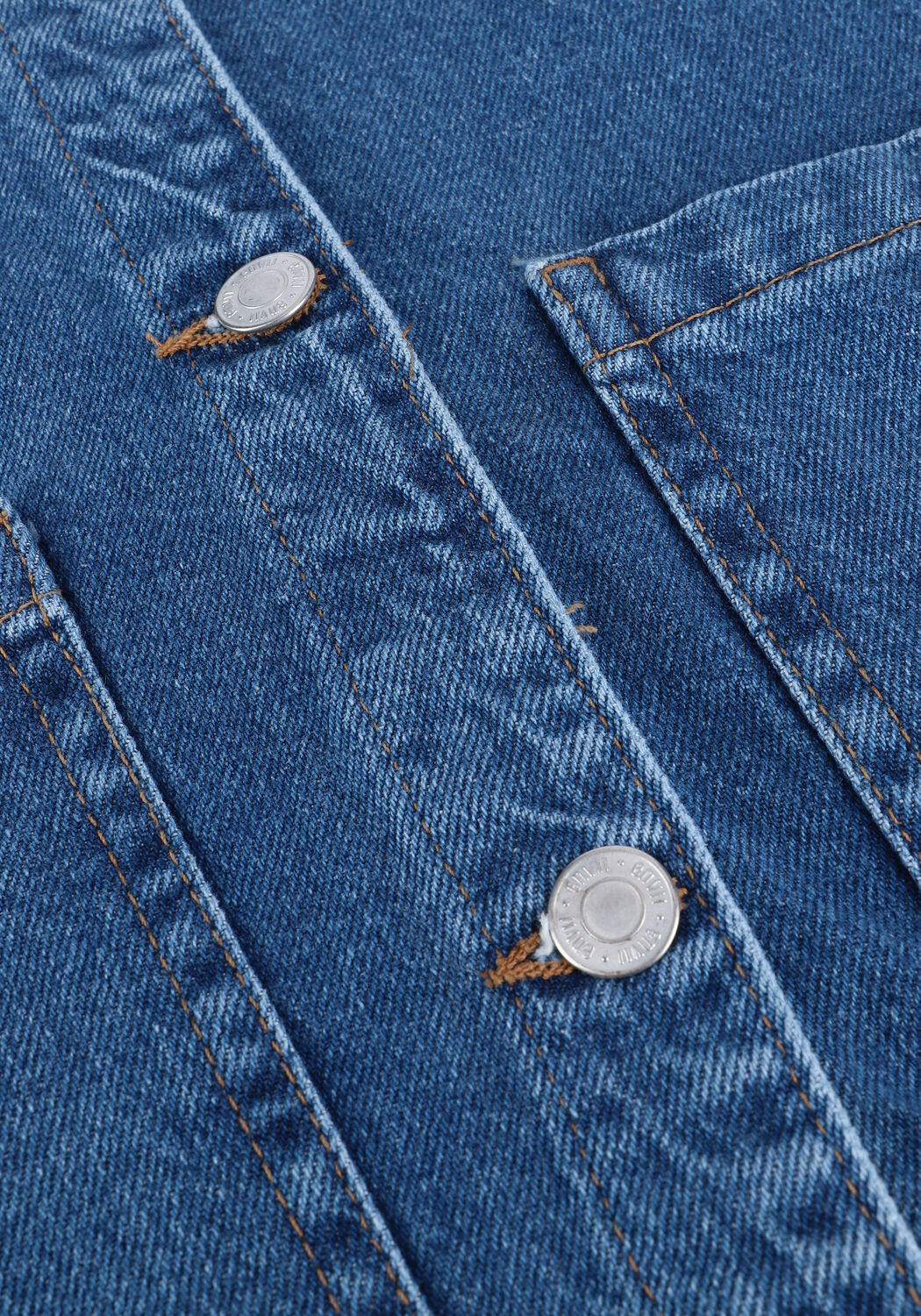 Blauwe ENVII Mini jurk ENROWAN SL DRESS 6863 - large