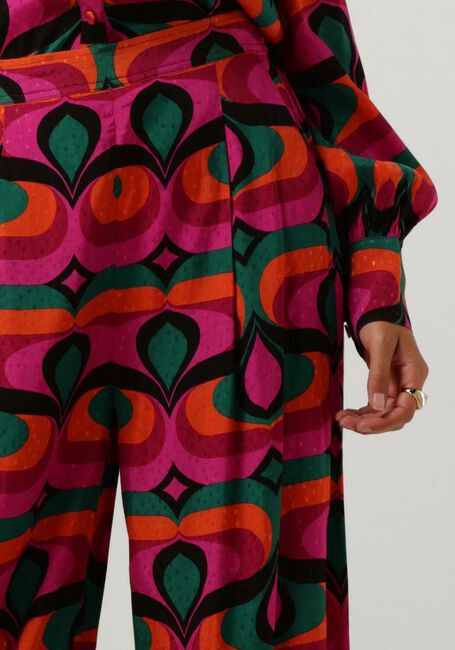 Fuchsia IDANO Wijde broek HILDE SIXTIES - large