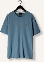 Blauwe LYLE & SCOTT T-shirt SLUB T-SHIRT Blauwe LYLE & SCOTT T-shirt SLUB T-SHIRT - medium