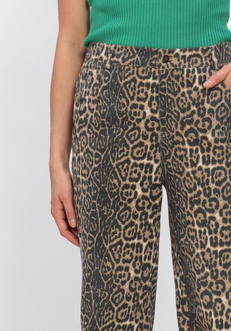 Bruine YDENCE Wijde broek PANTS VALESCA TALL - large