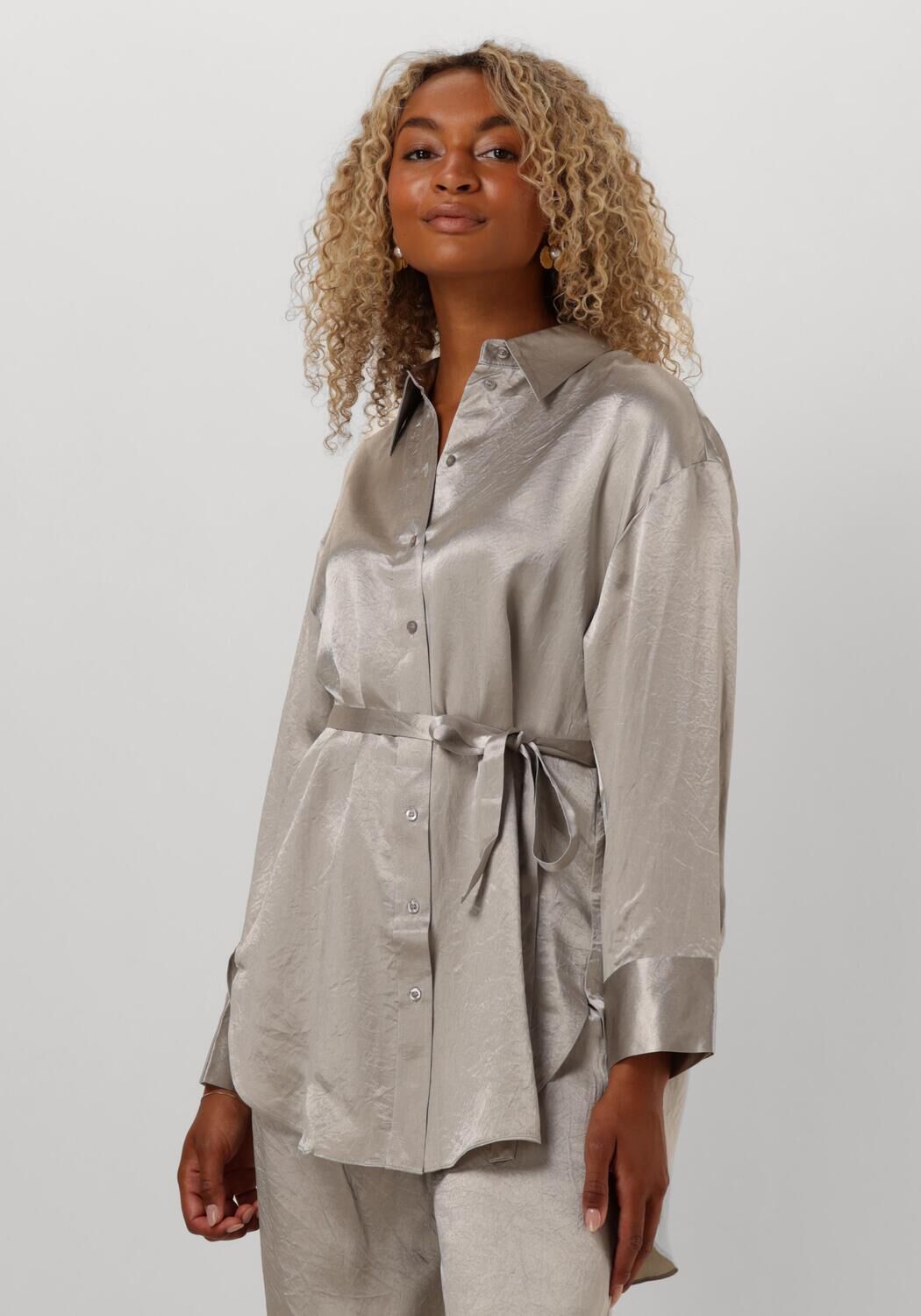 SELECTED FEMME Dames Blouses Slfselene Ls Shirt Beige