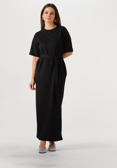Zwarte SELECTED FEMME Maxi jurk SLFESSENTIAL SS POCKET ANKLE DRESS - large
