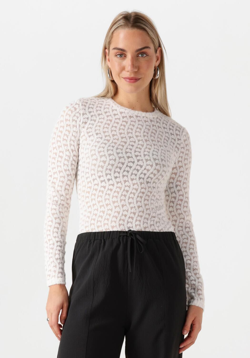REFINED DEPARTMENT Dames Tops & T-shirts Maya Wit
