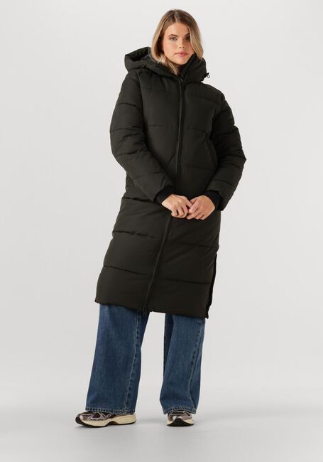 Donkergroene WITHBLACK Gewatteerde jas WBLGLORIAN LONG PUFFER JACKET - large