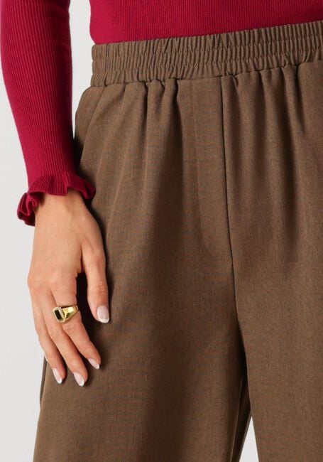 Bruine YDENCE Wijde broek PANTS YADE TALL - large