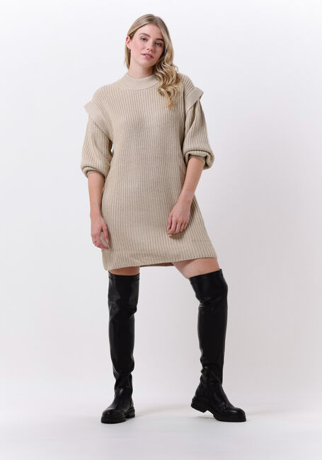 Beige SILVIAN HEACH Mini jurk DRESS KODAM - large