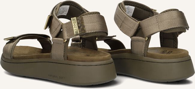 Groene WODEN Platte sandalen LINE Groene WODEN Platte sandalen LINE - large