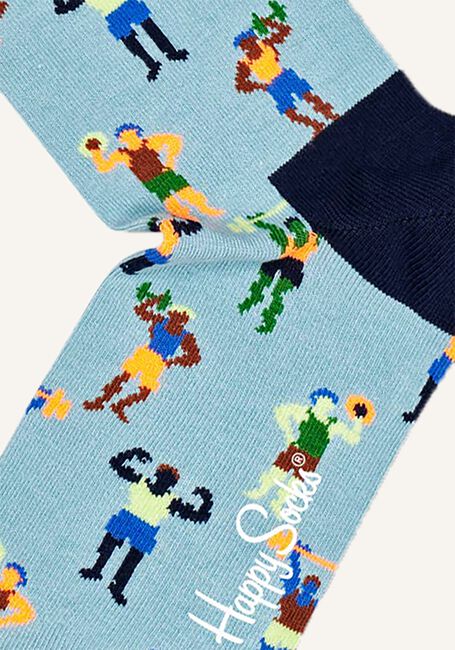 Blauwe HAPPY SOCKS Sokken WORK IT Blauwe HAPPY SOCKS Sokken WORK IT - large