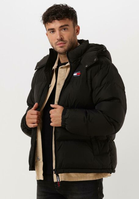 Zwarte TOMMY JEANS Gewatteerde jas TJM ALASKA PUFFER - large