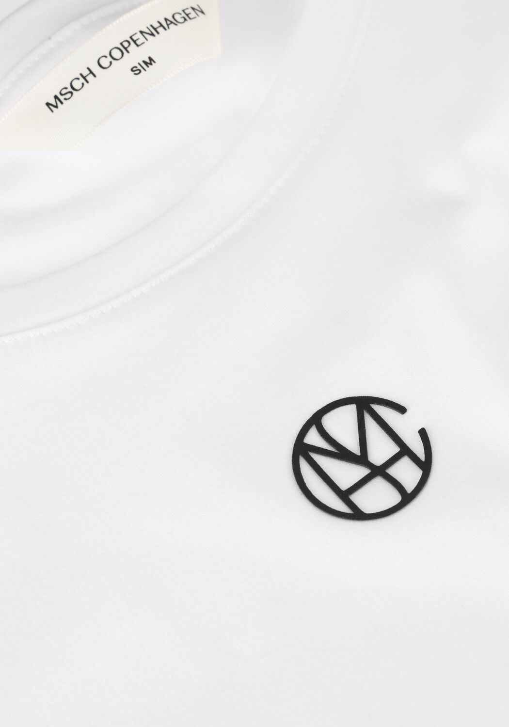 Witte MSCH COPENHAGEN T-shirt MSCHMELEA ICON TEE - large