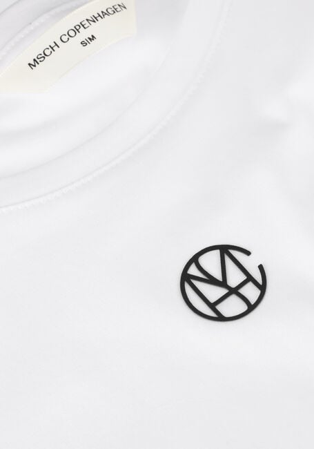 Witte MSCH COPENHAGEN T-shirt MSCHMELEA ICON TEE Witte MSCH COPENHAGEN T-shirt MSCHMELEA ICON TEE - large