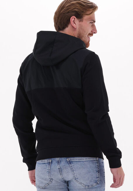 Zwarte LYLE & SCOTT Jack SOFTSHELL JERSEY ZIP HOODIE - large