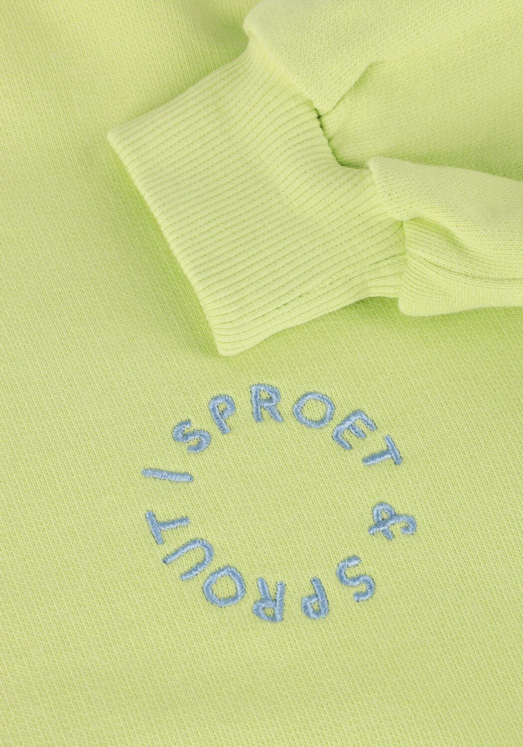 Sproet & Sprout Jongens Truien & Vesten Sweatshirt Sproet Lime