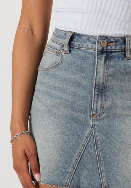 Blauwe ABRAND JEANS Minirok A LINE SKIRT GISELE - large