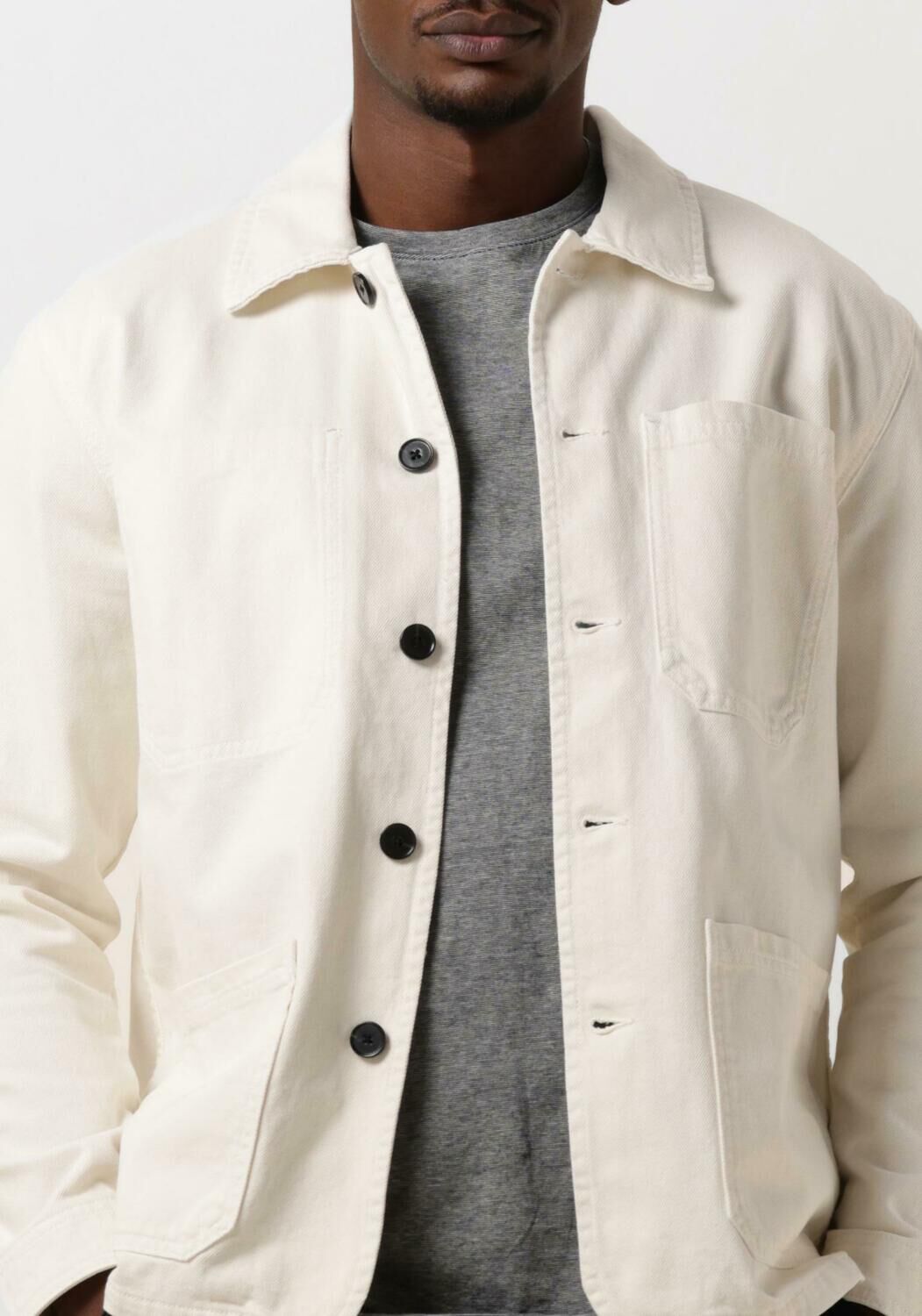 MATINIQUE Heren Overshirts Mashay N Gebroken Wit