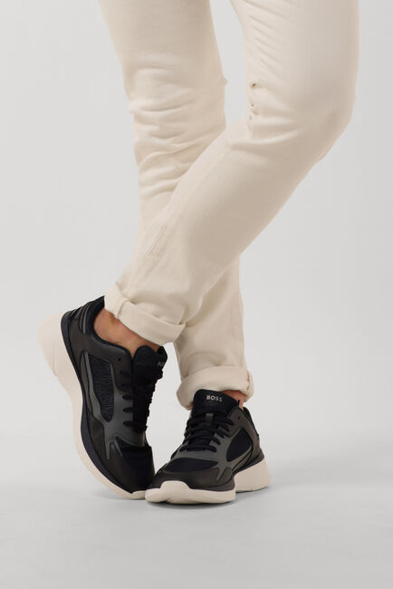 Blauwe BOSS Lage sneakers DEAN RUNN - large