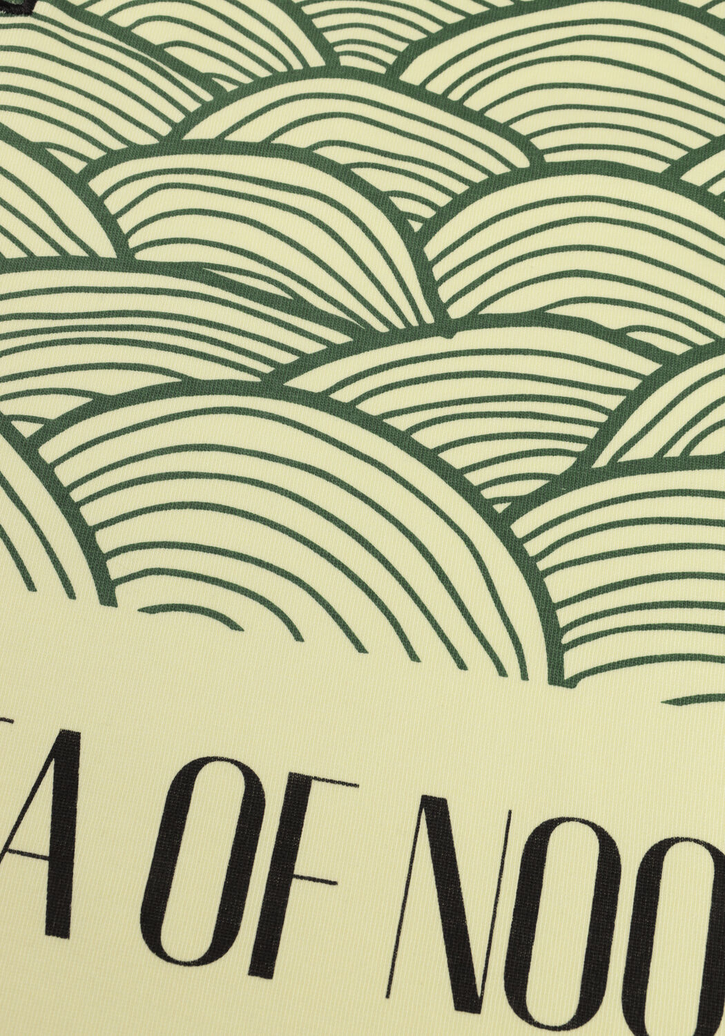 Gele WOODBIRD T-shirt WBBAINE SEA TEE - large