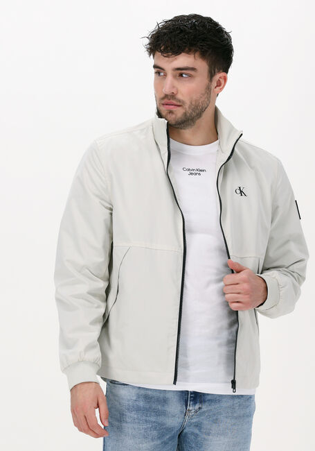 Gebroken wit CALVIN KLEIN Jack UNPADDED HARRINGTON - large
