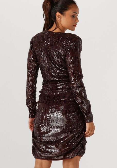 Bruine COPENHAGEN MUSE Mini jurk CMSEQUINCE-DRESS - large