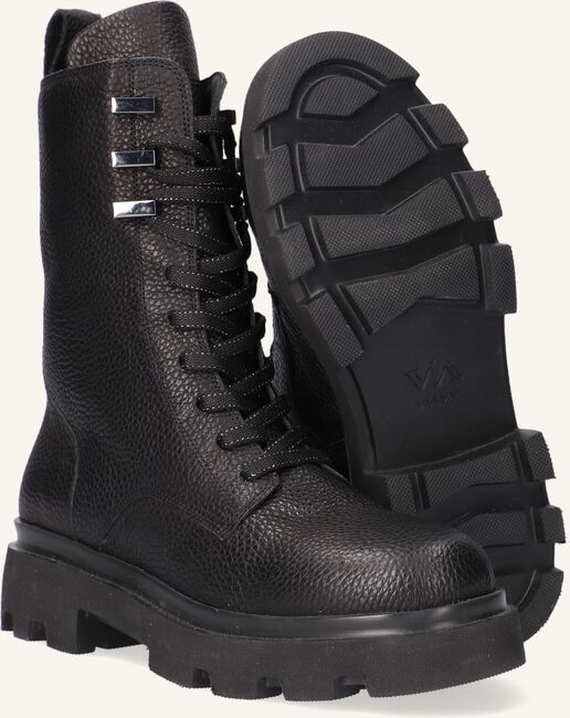 Zwarte VIA VAI Veterboots LIVIA BRODY Zwarte VIA VAI Veterboots LIVIA BRODY - large