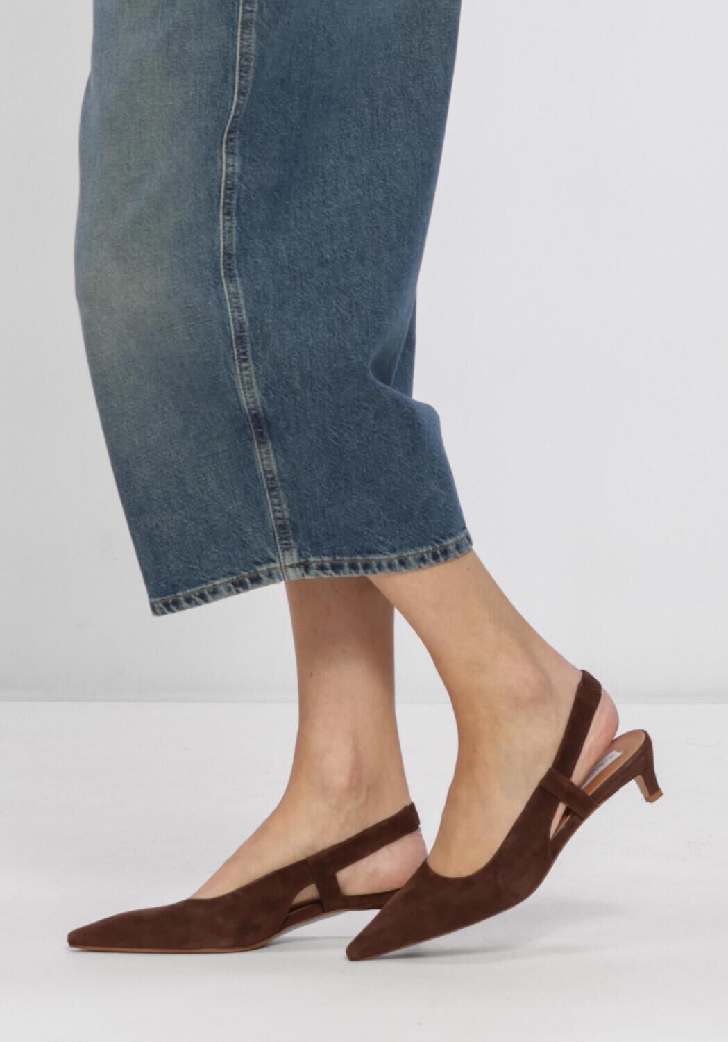 Bruine LINA LOCCHI Slingbacks AZ131 - large